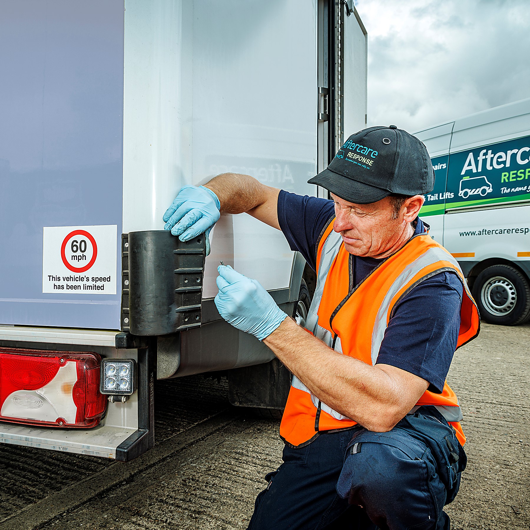 Supermarket Home Delivery Vehicle Body Repairs